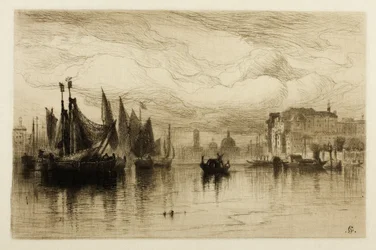 Um dia nublado em Veneza