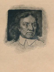 Oliver Cromwell, 1599-1658. Líder e político militar inglês, 1901.
