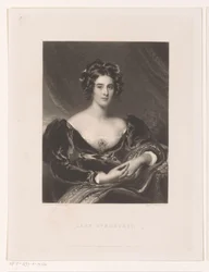 Portret de Sarah Garay Lyndhurst Lady Lyndhurst (título no objeto)