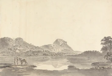 Números junto a um lago