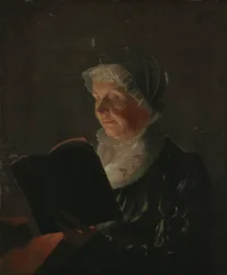 À luz de velas