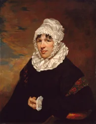 Retrato da Sra. John Earnest Poyas, 1818-19