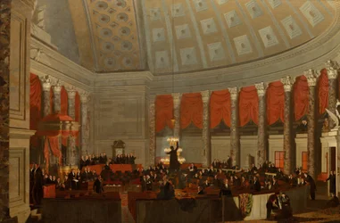 A Câmara dos Representantes, c.1822