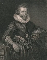 Henry Wriothesley, conde de Southampton, c1610s, início do século XIX.