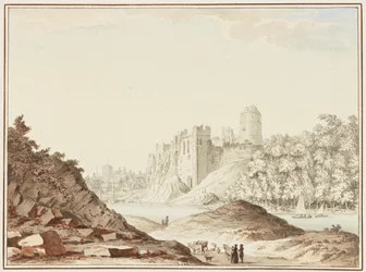 Pembroke Castle (wc em papel wove)