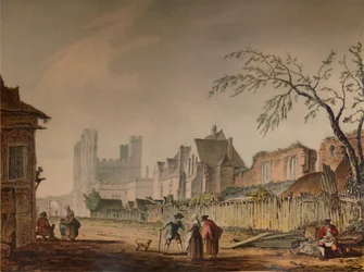 Portão de Santo Agostinho, Cantuária, século XVIII, 1935