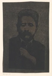 Auto-retrato com sombra projectada