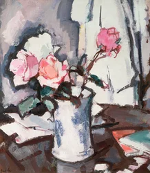 Rosas cor-de-rosa