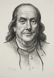 Benjamin Franklin (lito)