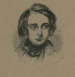 Retrato de "Boz", gravado por Hooper, c.1838