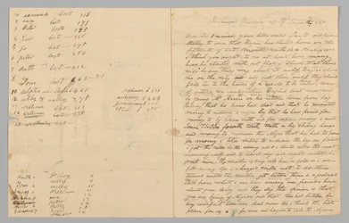 Carta a Giles Saunders de Samuel Fox sobre o tráfico de escravos, 14 de janeiro de 1847.