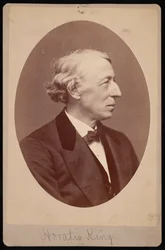 Retrato de Horatio King 1811-1897, Entre 1876 e 1880.