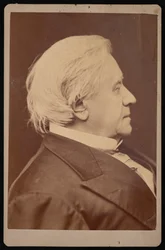 Retrato de Joseph Henry 1797-1878, dezembro de 1875.