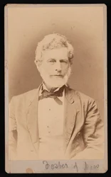 Retrato do Sr. Foster de Massachusetts, entre 1876 e 1880.