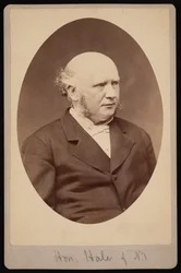 Retrato de Robert Safford Hale 1822-1881, antes de 1881.