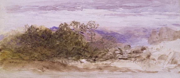 Abinger, Surrey (aguarela)