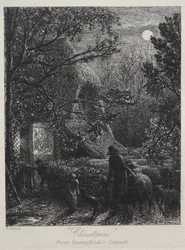 Natal dobrando as últimas ovelhas, 1850.