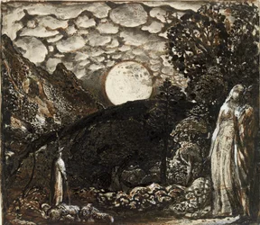 Shepherds under a Full Moon, c1829-1830