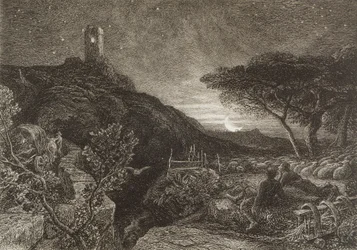 A Torre Solitária, 1879 (gravura)