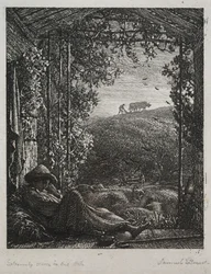 O pastor adormecido, 1857.