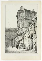 Ancien Palais, Bamberg, a partir de fac-símiles de esboços feitos na Flandres e na Alemanha