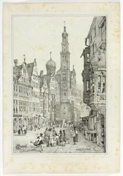Augsburgo, a partir de fac-símiles de esboços feitos na Flandres e na Alemanha