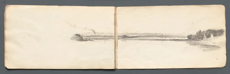 Sketchbook: "Paisagem com Veleiros"