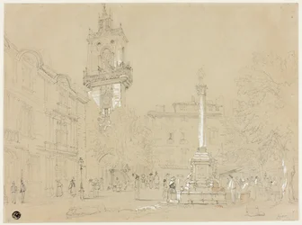Praça em Aix-en-Provence