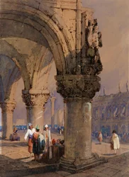 Colunata do Palácio Ducal, Veneza