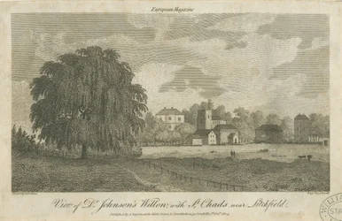 Lichfield - Willow Tree "Dr. Johnson" s ": gravura, nº [c 1804]
