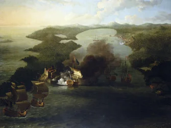 Guerras coloniais de Espanha: tomada de Porto Bello (ou Puerto Bello) (Argentina), 21 de novembro