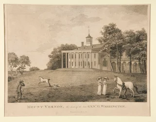 Mount Vernon, a sede do falecido Genl. Washington