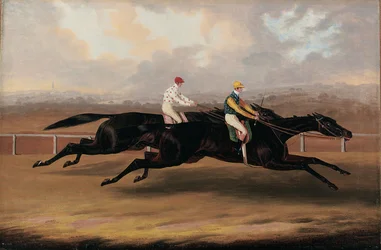 O holandês voador e o Voltigeur na corrida da grande partida