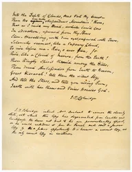 Hino antes do nascer do sol no Vale de Chamouny, impresso pela primeira vez em 1802.