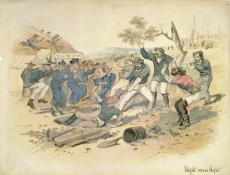 Might versus Right, c.1861 (aguarela)