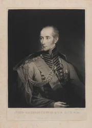 Tenente-general Sir Henry Clinton, gravado por Samuel William Reynolds I (1773-1835) 1º de maio de 1827