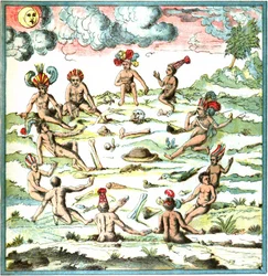 Champlain Índias Ocidentais placa LIX - Narrativa dos índios
