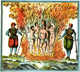Champlain Índias Ocidentais placa LX - Narrativa dos Índios
