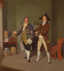 John Quick e John Fawcett em "The Way to Get Married" de Thomas Moreton