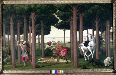 Do Decameron de Boccaccio; Histórias de Nastagio degli Onesti (segundo episódio)