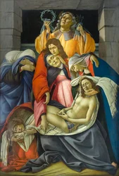 O Cristo morto lamentou