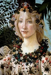 A primavera. Pormenor