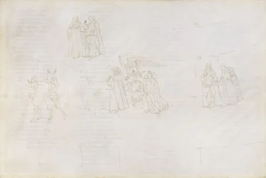 Desenhos para a «Divina Comédia» de Dante (Purgatório 17)