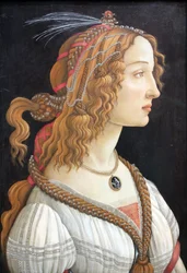 Retrato idealizado de uma senhora (Retrato de Simonetta Vespucci como ninfa)