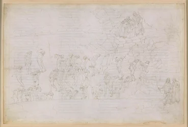 A Divina Comédia, Inferno XX. Virgílio e Dante no oitavo círculo do Inferno (Malebolge), 4.ª Bolgia: Castigo dos feiticeiros e adivinhos; encontro com Manto