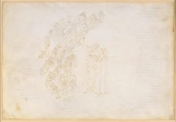 A Divina Comédia, Paraíso III. Primeira esfera planetária (céu lunar): aparição das almas que outrora foram impedidas de cumprir um voto; conversa de Dante com Piccarda Donati