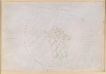A Divina Comédia, Paraíso XV. Quinta esfera planetária (Céu de Marte): Cacciaguida, antepassado da família Alighieri, fala a Dante sobre os seus antepassados na antiga Florença