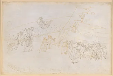 A Divina Comédia, Purgatório III. Pré-Purgatório (Anel das Ilhas): Penitência dos falecidos em excomunhão; Conversa com Manfred de Hohenstaufen