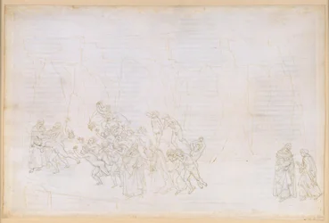 A Divina Comédia, Purgatório XVIII. Quarto Anel: Virgílio explica a Dante o princípio do amor e o papel do livre arbítrio; a penitência dos indolentes