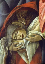 Lamentação sobre Cristo morto, pormenor de Maria Madalena, 1490-1500, pormenor de 44244
